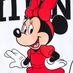 Disney Minnie Mouse Back To Front Pullover Sweatshirt For Women -Girls Clothing Store 5102106030189 3