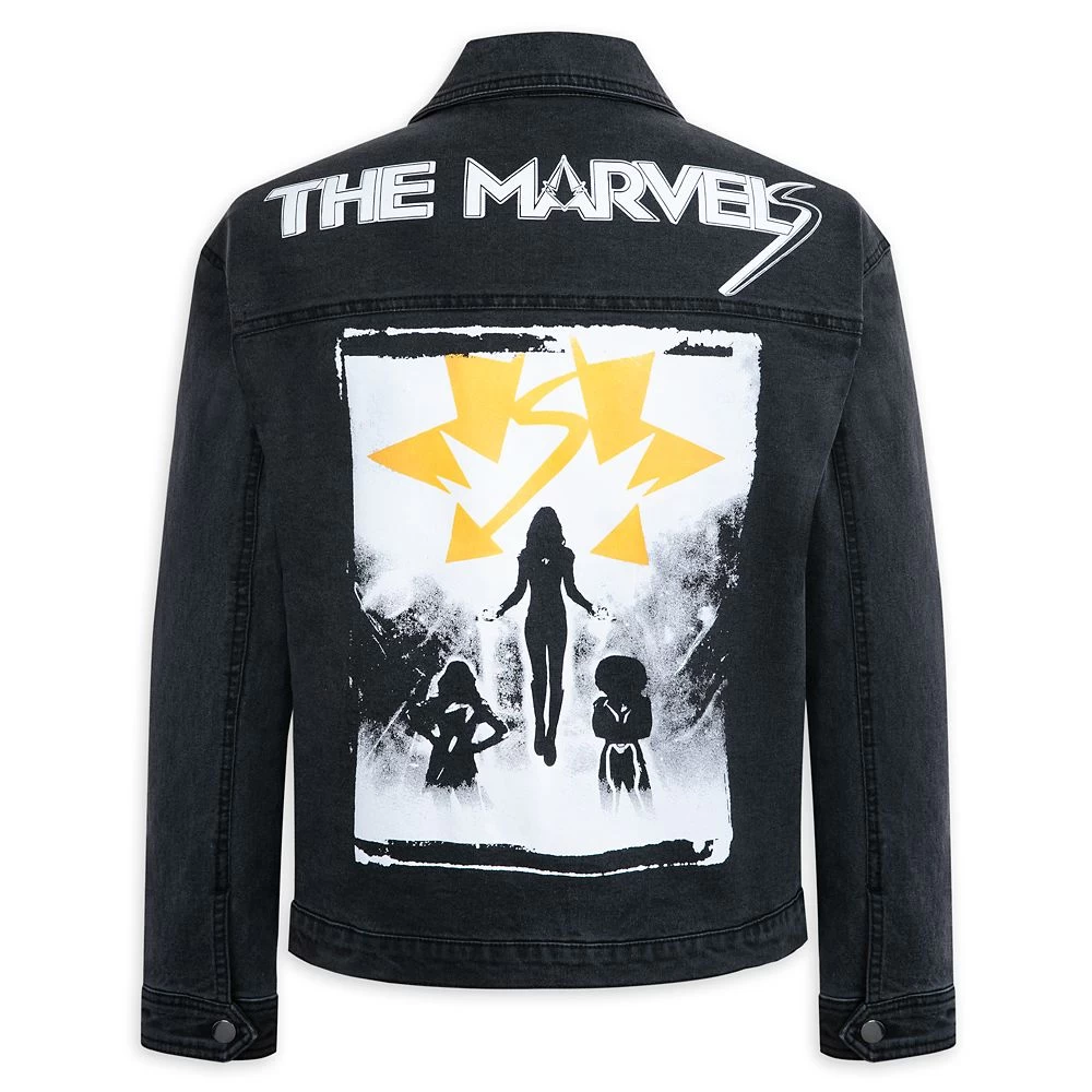 Disney The Marvels Denim Jacket For Women 5 Disney The Marvels Denim Jacket For Women - Image 3