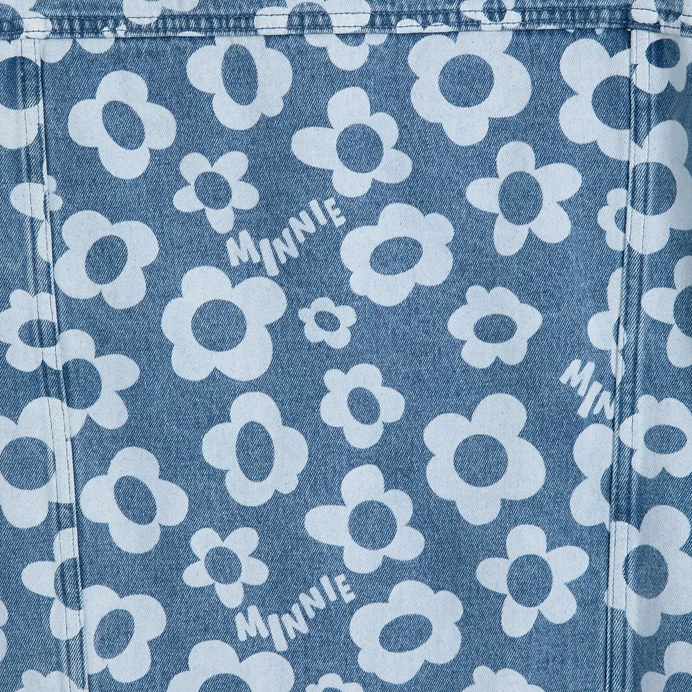 Disney Minnie Mouse Floral Denim Jacket For Women 8 Disney Minnie Mouse Floral Denim Jacket For Women - Image 6