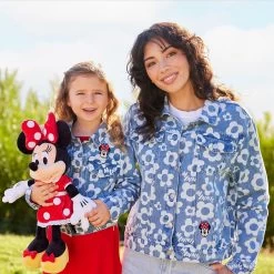 Disney Minnie Mouse Floral Denim Jacket For Women 15 Disney Minnie Mouse Floral Denim Jacket For Women -Girls Clothing Store 5103106880220 6