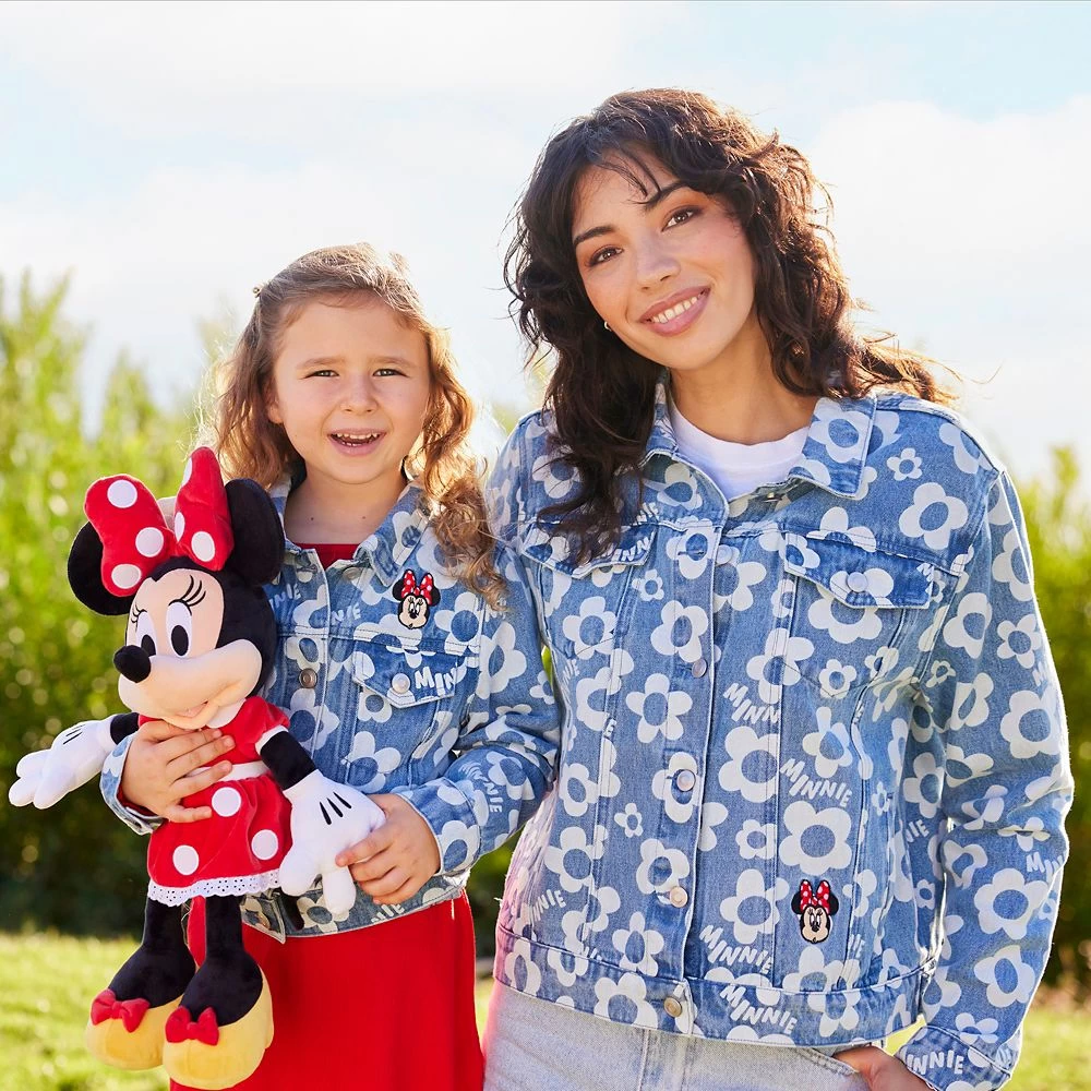 Disney Minnie Mouse Floral Denim Jacket For Women 9 Disney Minnie Mouse Floral Denim Jacket For Women - Image 7