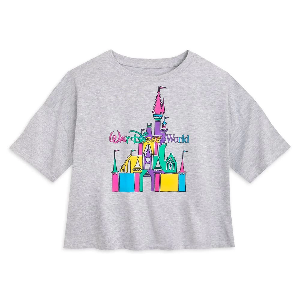 Cinderella Castle Fashion T-Shirt For Women – Walt Disney World 3 Cinderella Castle Fashion T-Shirt For Women – Walt Disney World