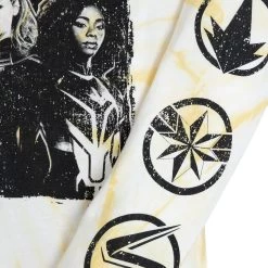 Disney The Marvels Long Sleeve Tie-Dye T-Shirt For Women 11 Disney The Marvels Long Sleeve Tie-Dye T-Shirt For Women -Girls Clothing Store 5106048004967 3