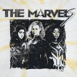 Disney The Marvels Long Sleeve Tie-Dye T-Shirt For Women 12 Disney The Marvels Long Sleeve Tie-Dye T-Shirt For Women -Girls Clothing Store 5106048004967 4