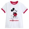 Mickey Mouse Standing Ringer T-Shirt For Women – Walt Disney World -Girls Clothing Store 5106057340185