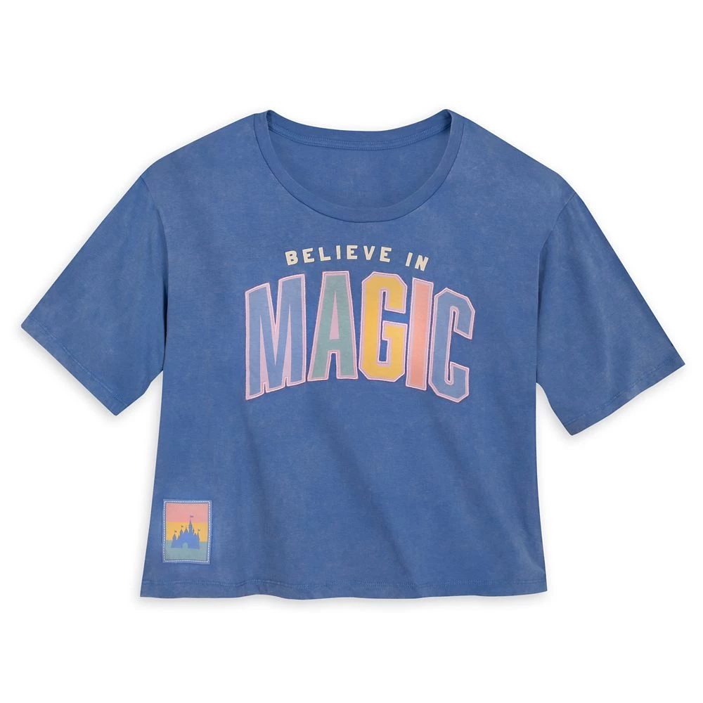 Disney Fantasyland Castle ''Believe In Magic'' T-Shirt For Women 3 Disney Fantasyland Castle ''Believe In Magic'' T-Shirt For Women