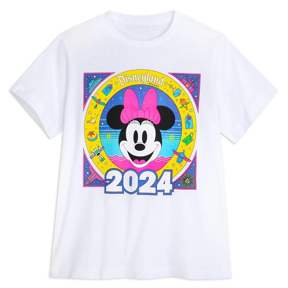 Minnie Mouse T-Shirt For Women – Disneyland 2024 3 Minnie Mouse T-Shirt For Women – Disneyland 2024
