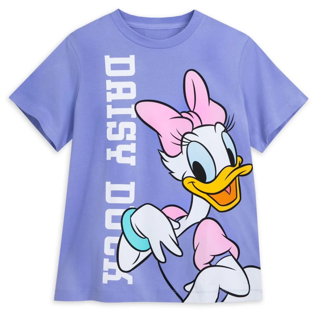 Disney Daisy Duck Back To Front T-Shirt For Women 3 Disney Daisy Duck Back To Front T-Shirt For Women