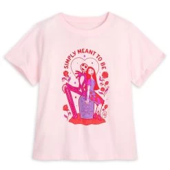 Front Page 14 Disney Jack Skellington And Sally Valentine's Day T-Shirt For Women β The Nightmare Before Christmas