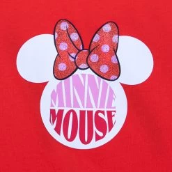 Disney Minnie Mouse Icon Fashion T-Shirt For Women -Girls Clothing Store 5106106030223 2