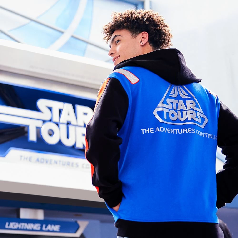 Disney Star Tours Fashion Zip Hoodie For Adults 4 Disney Star Tours Fashion Zip Hoodie For Adults - Image 2