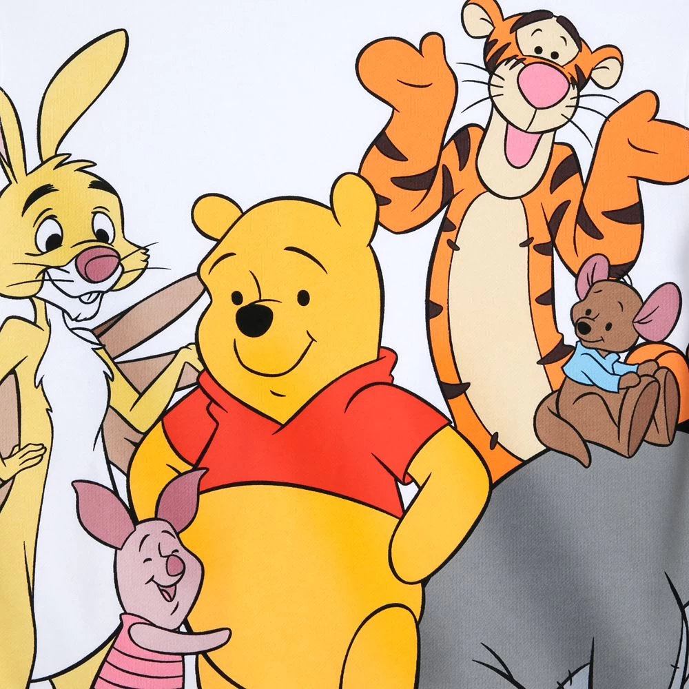 Disney Winnie The Pooh And Pals Pullover Sweatshirt For Adults 6 Disney Winnie The Pooh And Pals Pullover Sweatshirt For Adults - Image 4