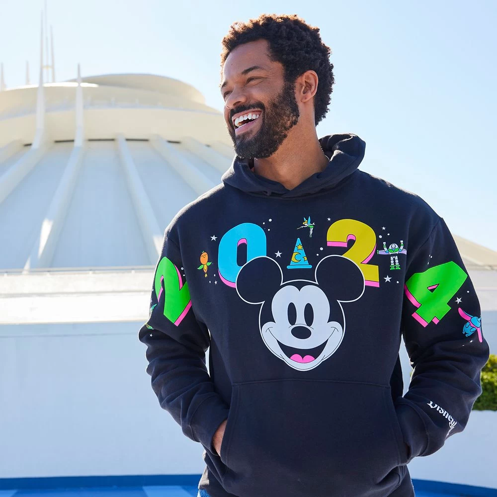Mickey Mouse Hoodie For Adults – Disneyland 2024 4 Mickey Mouse Hoodie For Adults – Disneyland 2024 - Image 2