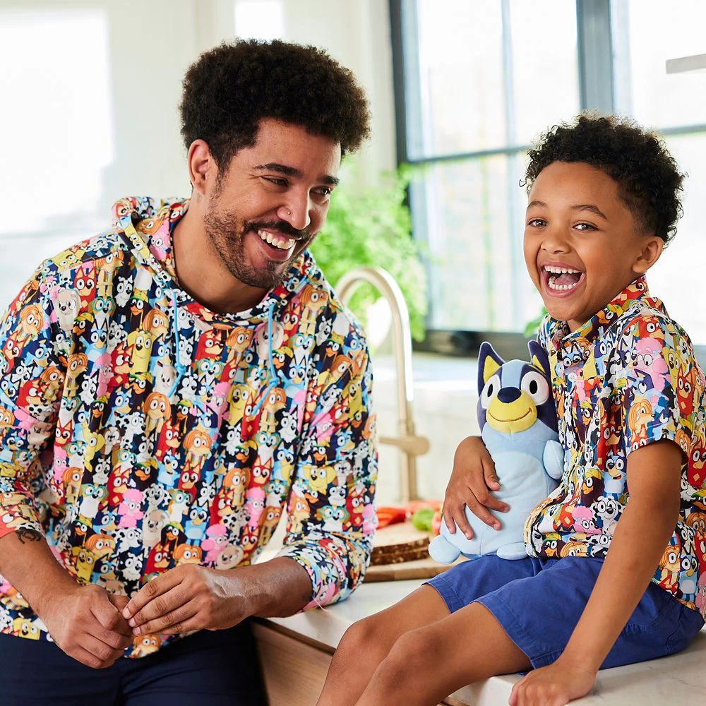 Disney Bluey Performance Pullover Hoodie For Adults By RSVLTS 4 Disney Bluey Performance Pullover Hoodie For Adults By RSVLTS - Image 2