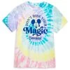 Mickey Mouse ''Don't Hide Your Magic'' Tie-Dye T-Shirt For Adults – Disneyland -Girls Clothing Store 5205048020183