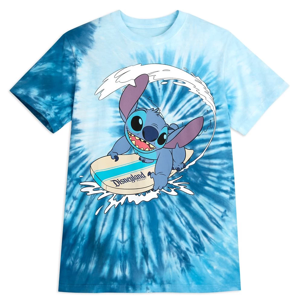 Stitch Tie-Dye T-Shirt For Adults – Disneyland 3 Stitch Tie-Dye T-Shirt For Adults – Disneyland