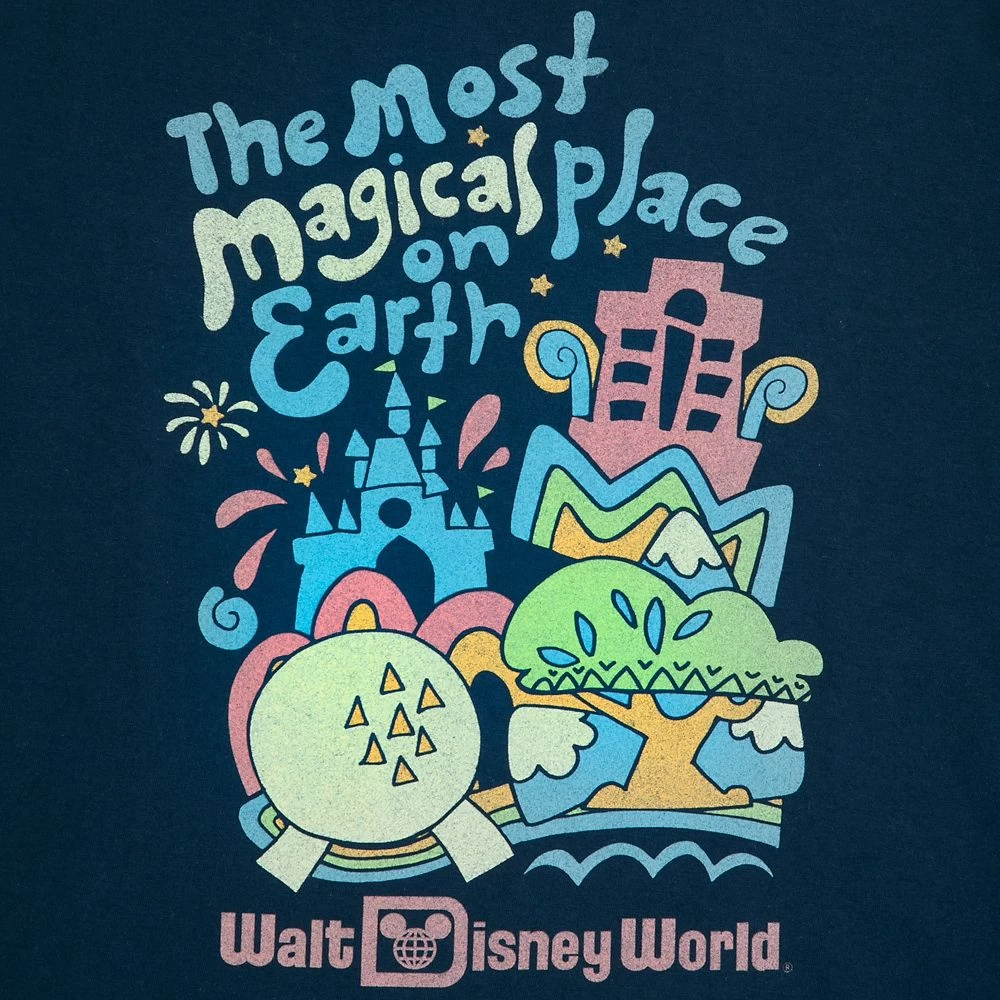Walt Disney World ''The Most Magical Place On Earth'' Long Sleeve T-Shirt For Adults 4 Walt Disney World ''The Most Magical Place On Earth'' Long Sleeve T-Shirt For Adults - Image 2