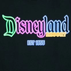 Disneyland Glow-in-the-Dark Neon Logo T-Shirt For Adults 7 Disneyland Glow-in-the-Dark Neon Logo T-Shirt For Adults -Girls Clothing Store 5205056530238 2