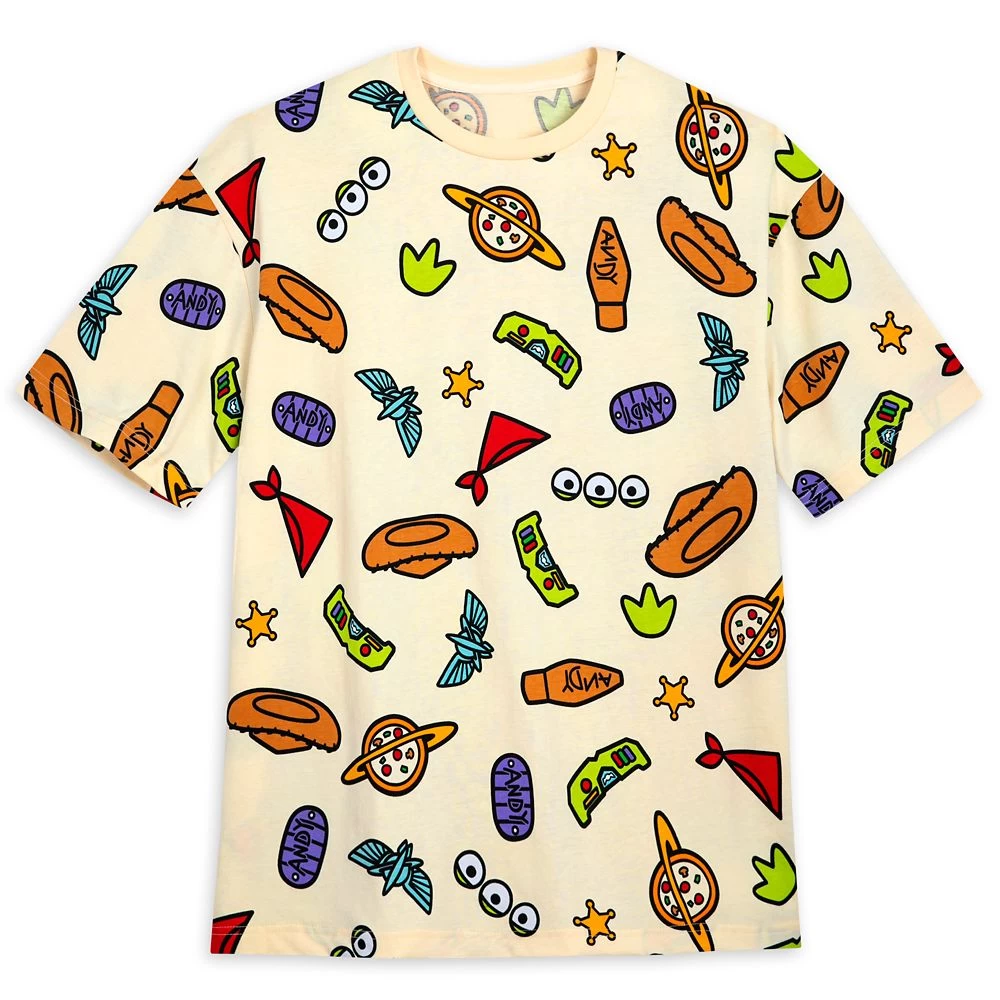 Disney Toy Story Fashion T-Shirt For Adults 3 Disney Toy Story Fashion T-Shirt For Adults