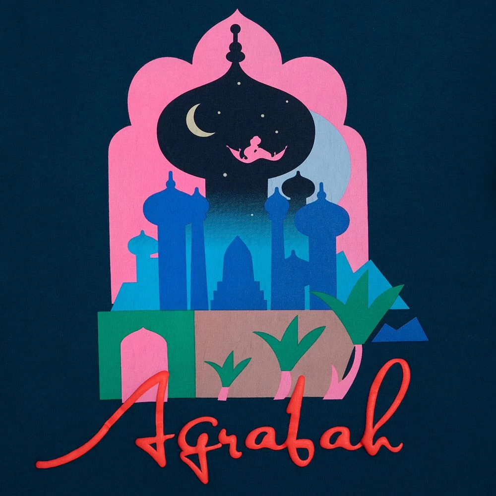 Disney Aladdin ''Agrabah'' Fashion T-Shirt For Adults 4 Disney Aladdin ''Agrabah'' Fashion T-Shirt For Adults - Image 2
