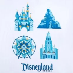 Disneyland Icons T-Shirt For Adults -Girls Clothing Store 5205059750140 3