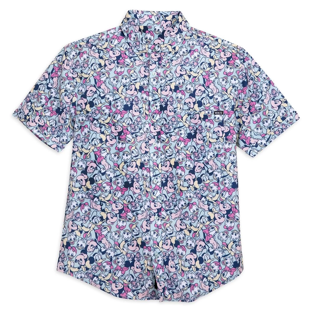 Mickey Mouse And Friends ''Afternoon'' Shirt For Adults By RSVLTS – Disney100 3 Mickey Mouse And Friends ''Afternoon'' Shirt For Adults By RSVLTS – Disney100