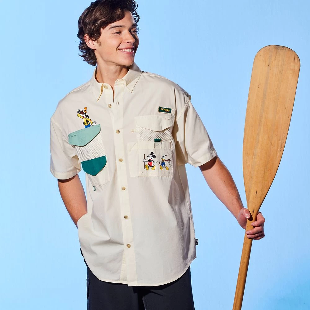 Disney Mickey Mouse And Friends Camp Shirt For Men By Columbia – Mickey & Co. 4 Disney Mickey Mouse And Friends Camp Shirt For Men By Columbia – Mickey & Co. - Image 2