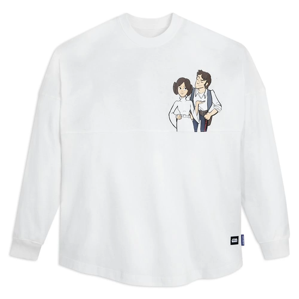 Disney Princess Leia And Han Solo ''I Love You'' Couples Spirit Jersey For Adults – Star Wars – White 3 Disney Princess Leia And Han Solo ''I Love You'' Couples Spirit Jersey For Adults – Star Wars – White