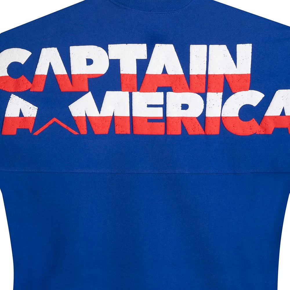 Disney Captain America Spirit Jersey For Adults 9 Disney Captain America Spirit Jersey For Adults - Image 7