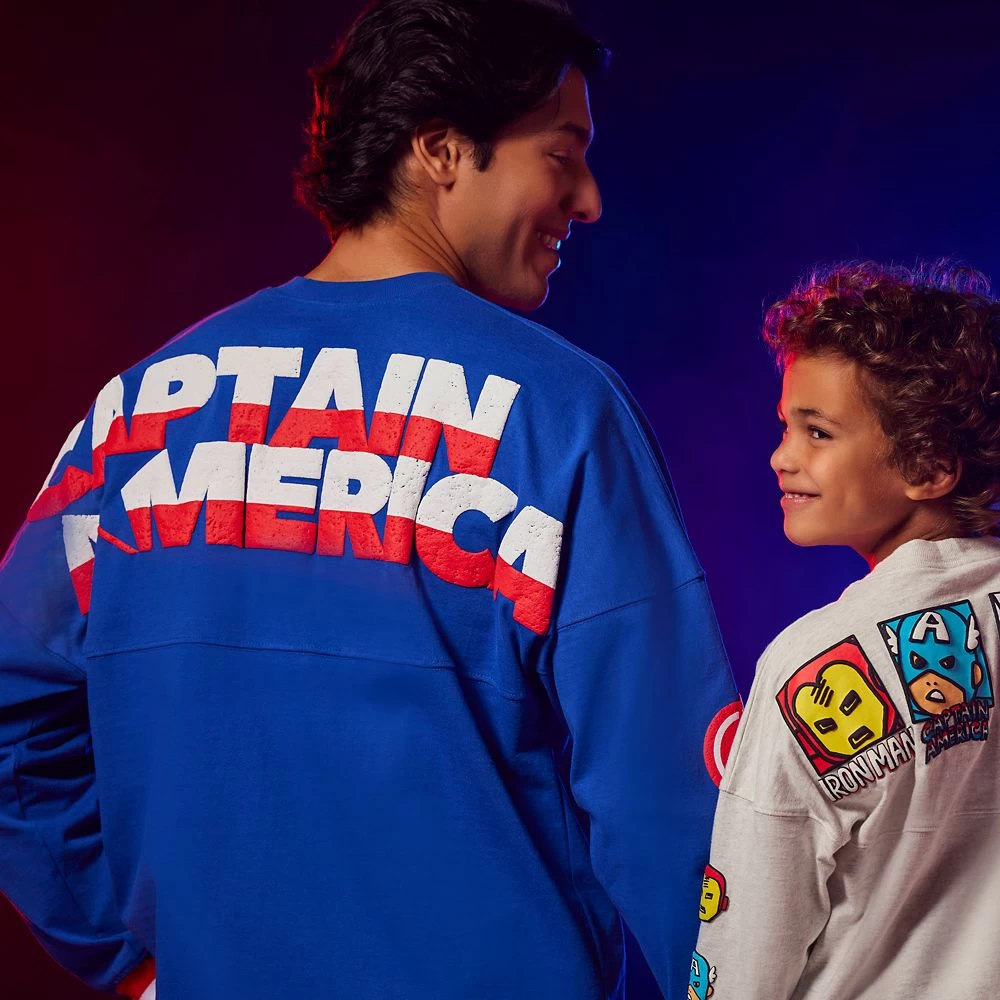 Disney Captain America Spirit Jersey For Adults 11 Disney Captain America Spirit Jersey For Adults - Image 9