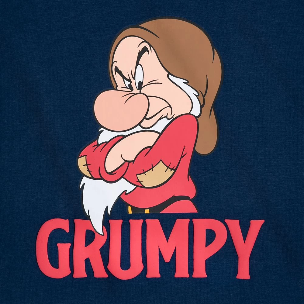 Disney Grumpy T-Shirt For Adults – Snow White And The Seven Dwarfs 5 Disney Grumpy T-Shirt For Adults – Snow White And The Seven Dwarfs - Image 3