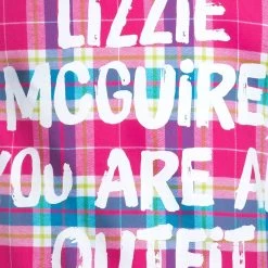 Disney Lizzie McGuire Flannel Shirt For Adults By Cakeworthy 14 Disney Lizzie McGuire Flannel Shirt For Adults By Cakeworthy -Girls Clothing Store 5303058250091 5