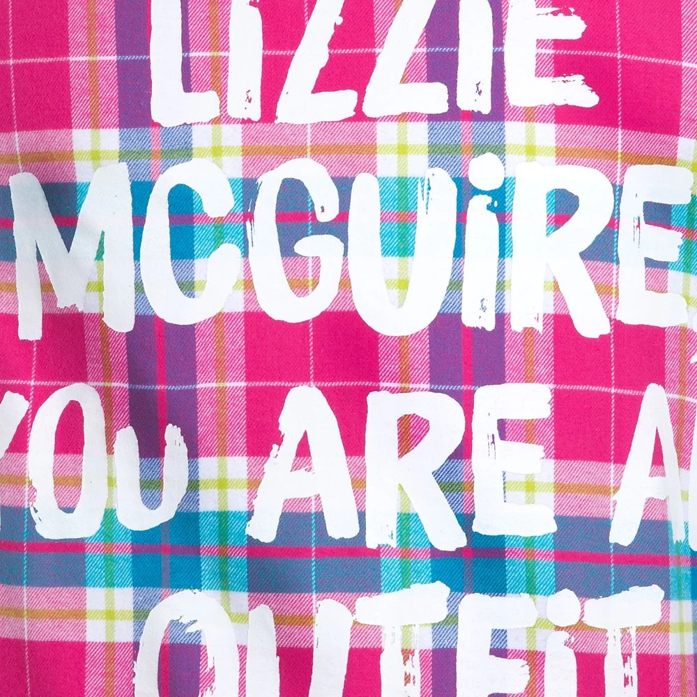 Disney Lizzie McGuire Flannel Shirt For Adults By Cakeworthy 8 Disney Lizzie McGuire Flannel Shirt For Adults By Cakeworthy - Image 6