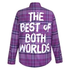 Disney Hannah Montana Flannel Shirt For Adults By Cakeworthy