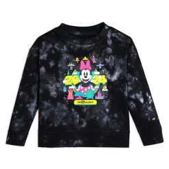 Walt Disney World 2024 Tie-Dye Pullover Sweatshirt For Kids