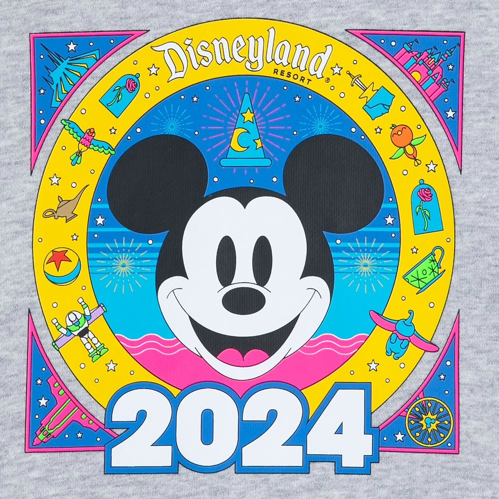 Mickey Mouse Zip Hoodie For Kids – Disneyland 2024 6 Mickey Mouse Zip Hoodie For Kids – Disneyland 2024 - Image 4