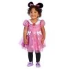 Disney Minnie Mouse Bodysuit Costume For Baby – Pink 2 Disney Minnie Mouse Bodysuit Costume For Baby – Pink -Girls Clothing Store 5501040739326