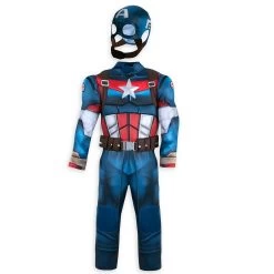 Disney Captain America Costume For Kids -Girls Clothing Store 5502107019282 2