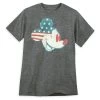 Disney Mickey Mouse Americana Flag T-Shirt For Adults