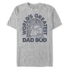 Disney King Triton ''World's Greatest Dad Bod'' Heathered T-Shirt For Men – The Little Mermaid -Girls Clothing Store 7002107060121