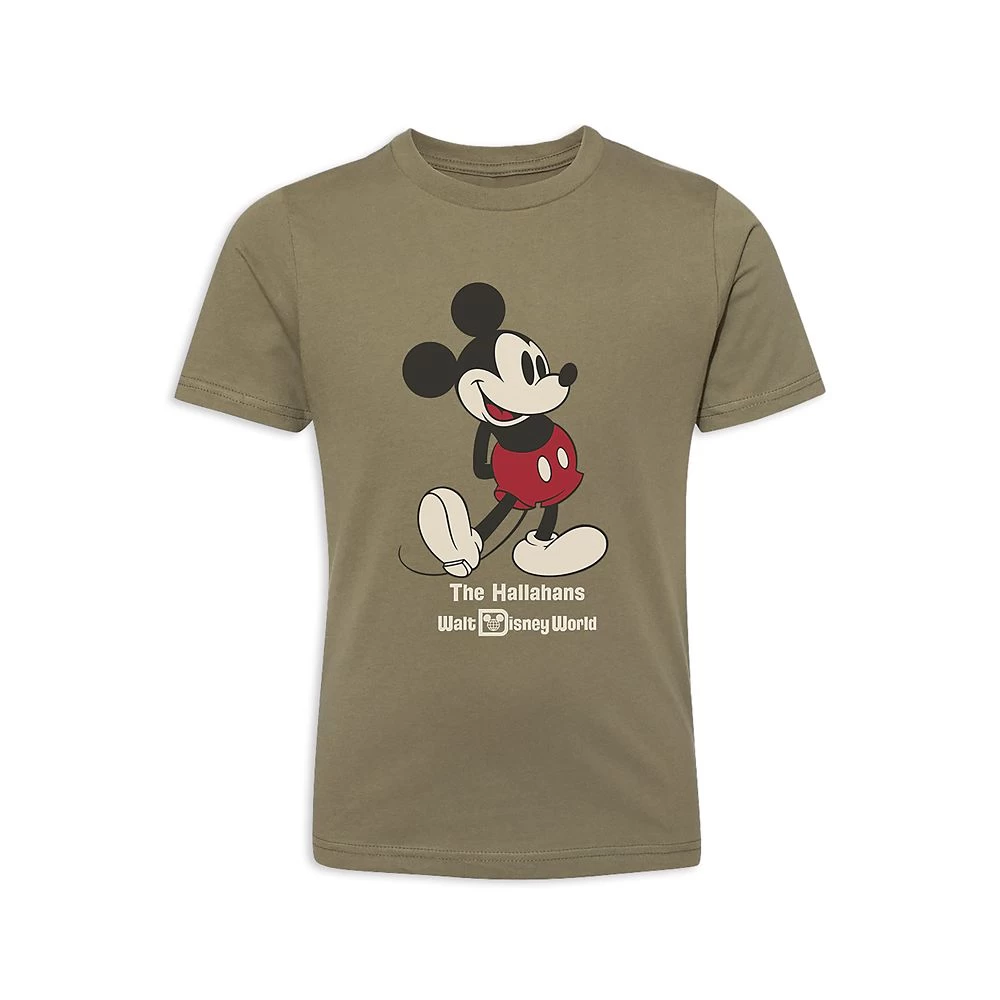 Kids' Walt Disney World Standing Mickey Mouse T-Shirt – Customized 9 Kids' Walt Disney World Standing Mickey Mouse T-Shirt – Customized - Image 7