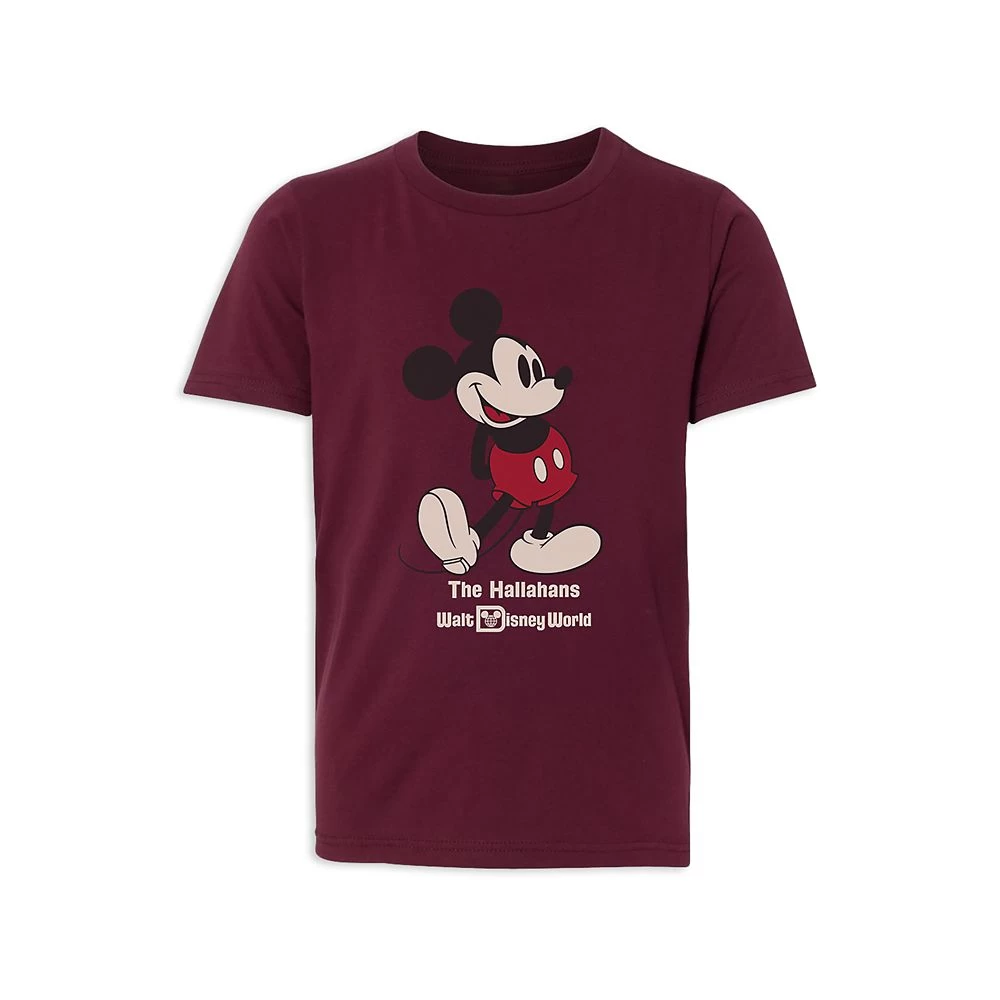 Kids' Walt Disney World Standing Mickey Mouse T-Shirt – Customized 10 Kids' Walt Disney World Standing Mickey Mouse T-Shirt – Customized - Image 8