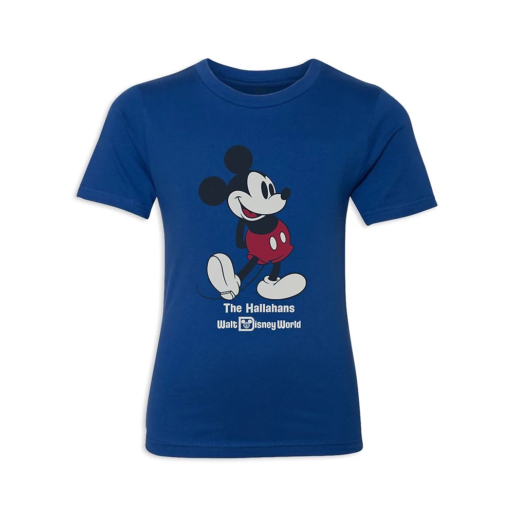 Kids' Walt Disney World Standing Mickey Mouse T-Shirt – Customized 11 Kids' Walt Disney World Standing Mickey Mouse T-Shirt – Customized - Image 9