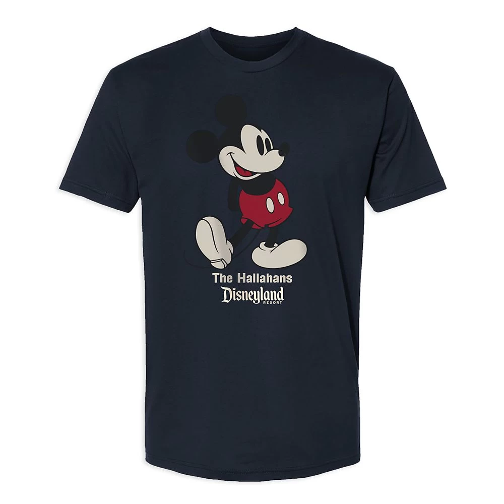 Adults' Disneyland Standing Mickey Mouse T-Shirt – Customized 4 Adults' Disneyland Standing Mickey Mouse T-Shirt – Customized - Image 2