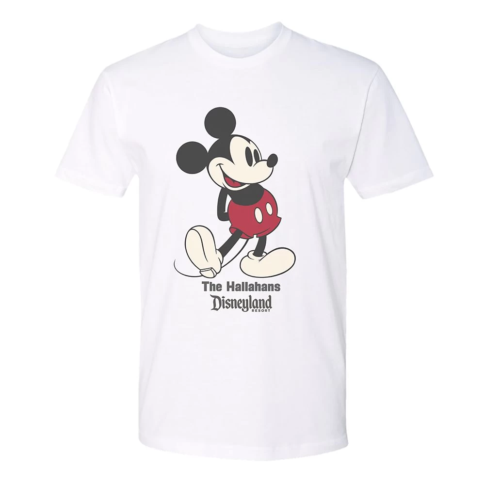 Adults' Disneyland Standing Mickey Mouse T-Shirt – Customized 6 Adults' Disneyland Standing Mickey Mouse T-Shirt – Customized - Image 4