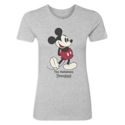 Women's Disneyland Standing Mickey Mouse T-Shirt – Customized 13 Women's Disneyland Standing Mickey Mouse T-Shirt – Customized -Girls Clothing Store 7807055820349 2