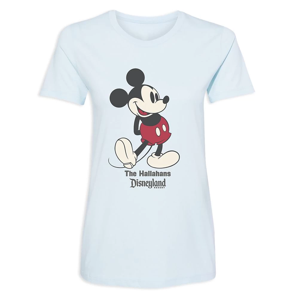 Women's Disneyland Standing Mickey Mouse T-Shirt – Customized 8 Women's Disneyland Standing Mickey Mouse T-Shirt – Customized - Image 6