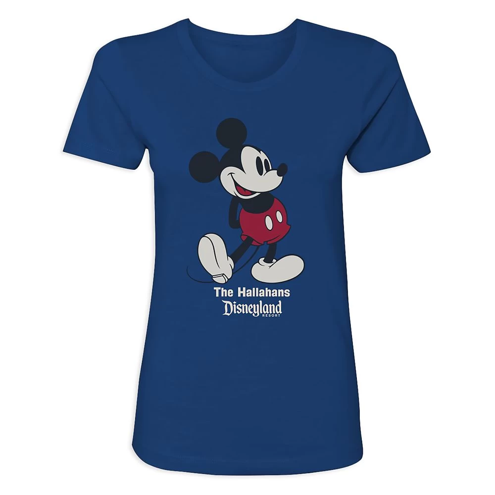 Women's Disneyland Standing Mickey Mouse T-Shirt – Customized 9 Women's Disneyland Standing Mickey Mouse T-Shirt – Customized - Image 7