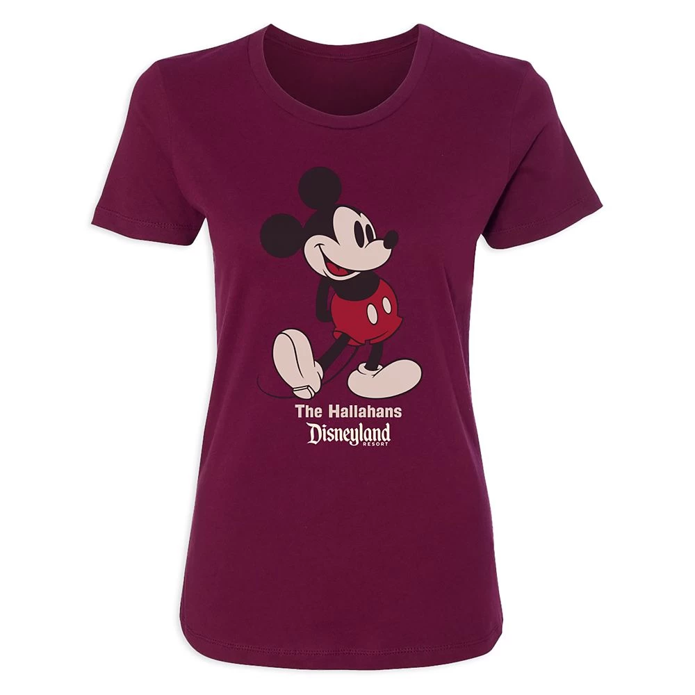 Women's Disneyland Standing Mickey Mouse T-Shirt – Customized 10 Women's Disneyland Standing Mickey Mouse T-Shirt – Customized - Image 8