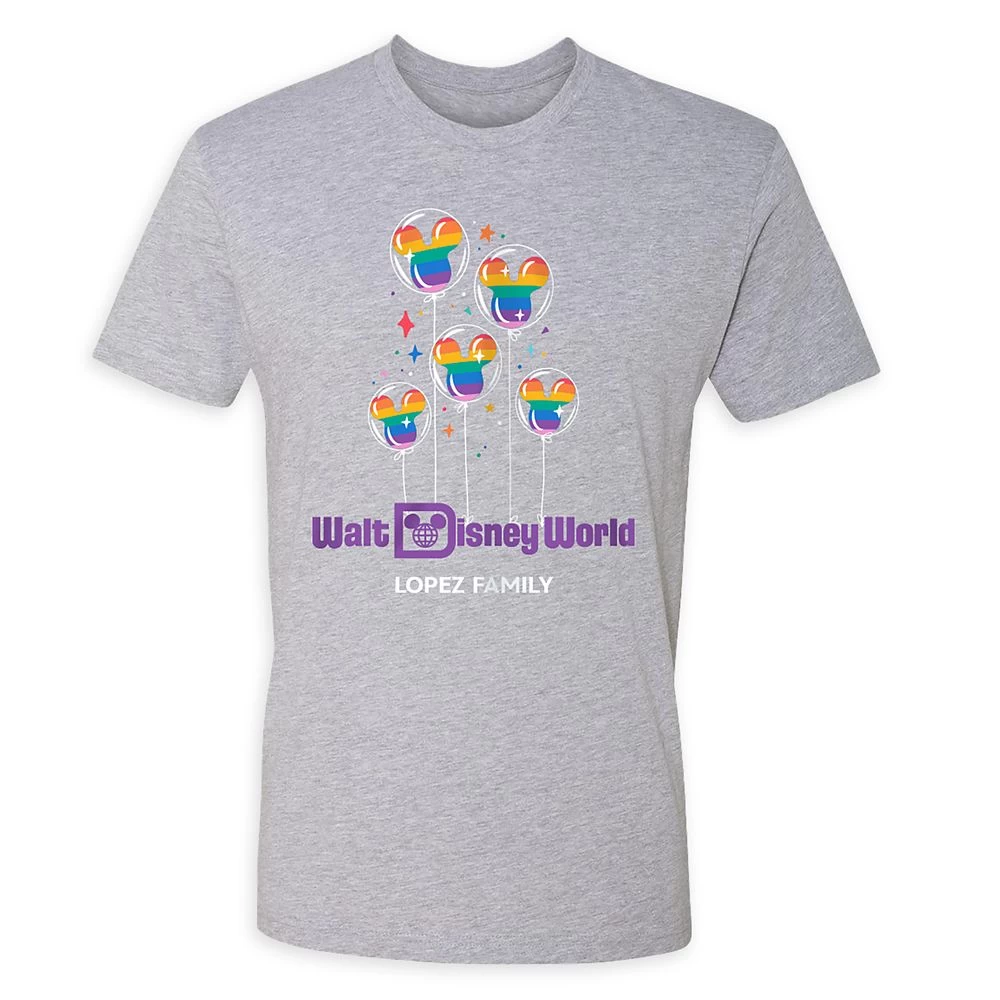 Adults' Walt Disney World Mickey Mouse Balloon T-Shirt – Customized 4 Adults' Walt Disney World Mickey Mouse Balloon T-Shirt – Customized - Image 2